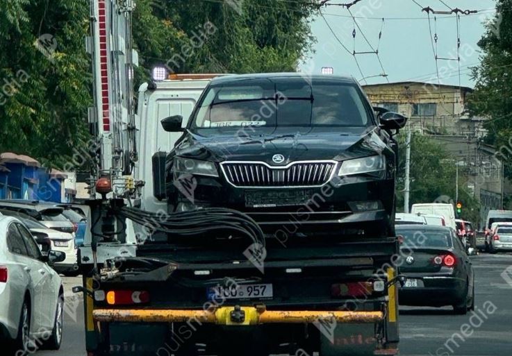 Полиция арестовала служебный автомобиль башкана Гагаузии