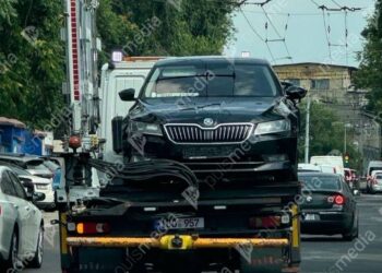 Полиция арестовала служебный автомобиль башкана Гагаузии